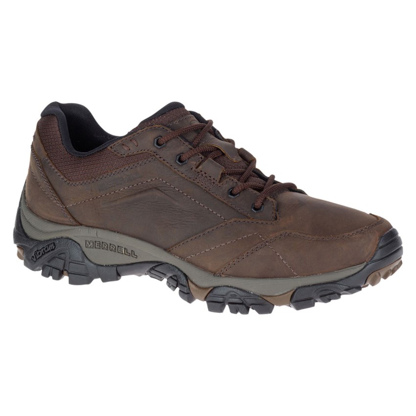 Basket Merrell Moab Adventure Lace Marron Foncé Homme | R.U.QOZI